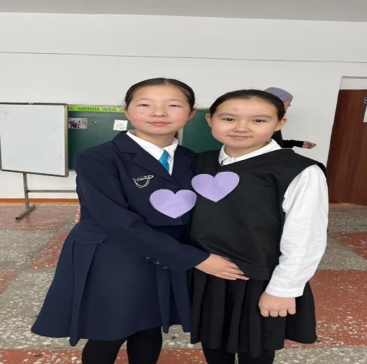 Ынтымақ ЖББ мектебінде  “Жас Ұлан” “Жас Қыран” ұйымының оқушыларының қатысуымен 