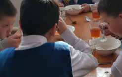 19ақпан 2025жыл.Бүгінгі ас мәзіріміз.Оқушылардың тамақтануы.