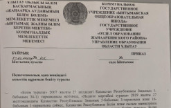 Педагогикалық әдеп жөніндегі кеңестің хаттамасы